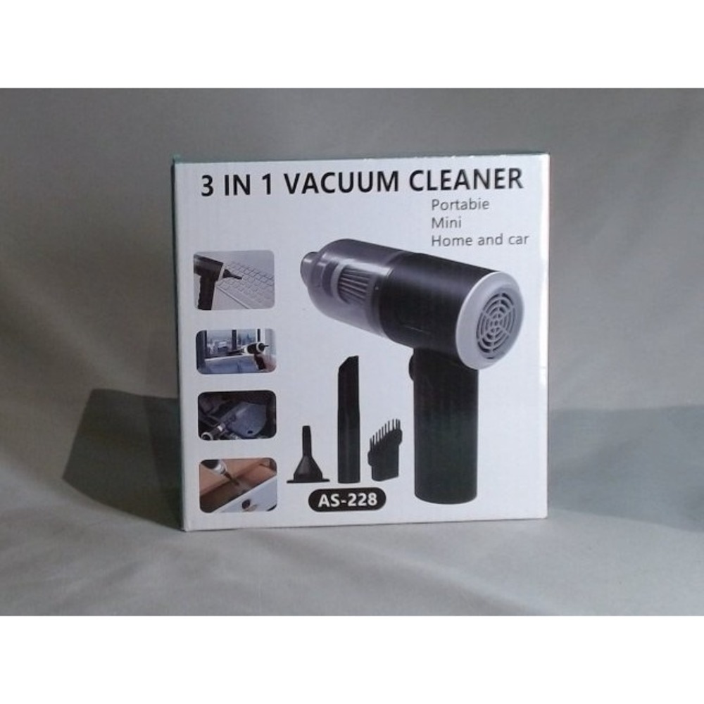 3 in 1 Vacuum cleaner: Portable mini home and car, BRAND NEW IN BOX